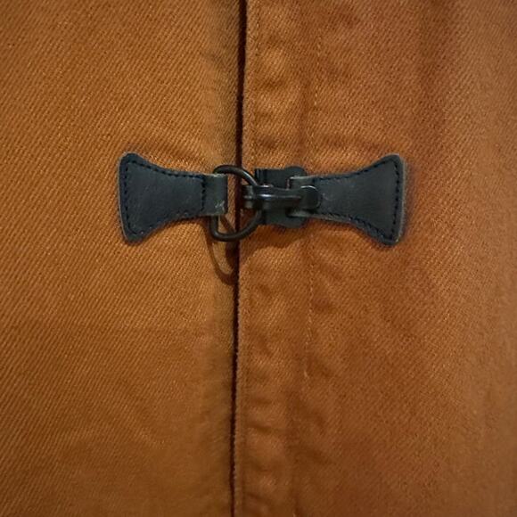 Vintage Style Levi’s Golden Brown Sputnik Full Length Jacket from 1940 Men Small - Picture 13 of 15